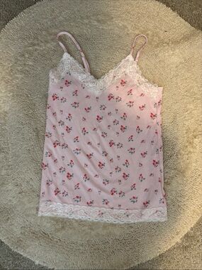 Tank top with cherries